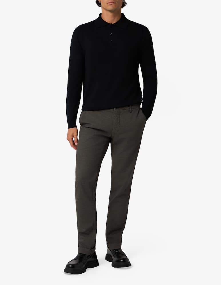 rinascente Mason's Pantaloni chino Milano micro pied de poule