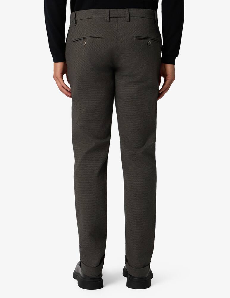rinascente Mason's Pantaloni chino Milano micro pied de poule