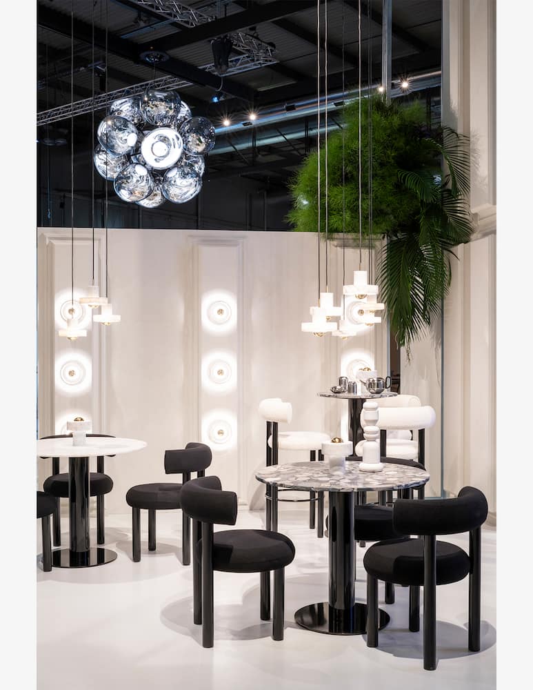 Tom Dixon Tavolo Da Pranzo Tube Nero - immagine 2 Tom Dixon Tavolo Da Pranzo Tube Nero - immagine 2