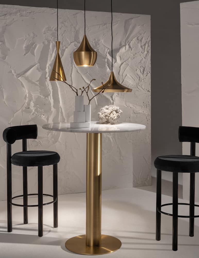 Tom Dixon Tavolo Da Pranzo Tube Ottone - immagine 3 Tom Dixon Tavolo Da Pranzo Tube Ottone - immagine 3