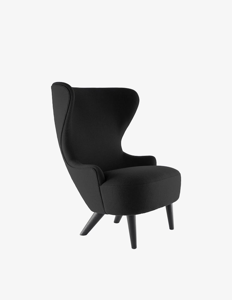 Tom Dixon Wingback Poltrona Nera - immagine 1 Tom Dixon Wingback Poltrona Nera - immagine 1