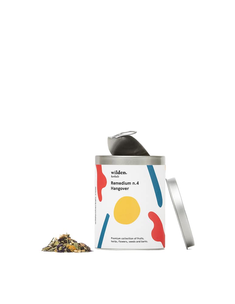 Wilden Herbals Tisana biologica Remedium n.4 Hangover Lattina sfuso 90g - immagine 1