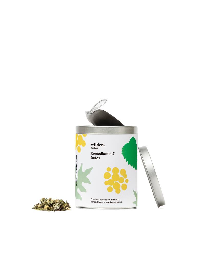 Wilden Herbals Tisana biologica Remedium n.7 Detox Lattina sfuso 60g - immagine 1 Wilden Herbals Tisana biologica Remedium n.7 Detox Lattina sfuso 60g - immagine 1