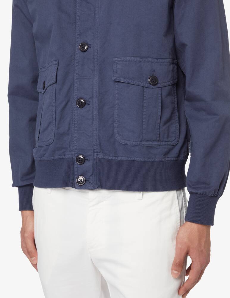 rinascente At.p.co Giacca bomber in cotone e lino 