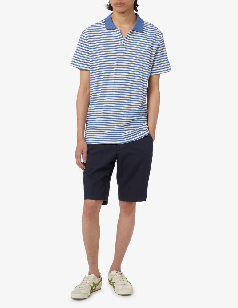 rinascente At.p.co Striped knitted polo 