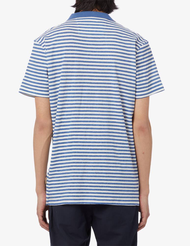 rinascente At.p.co Striped knitted polo 