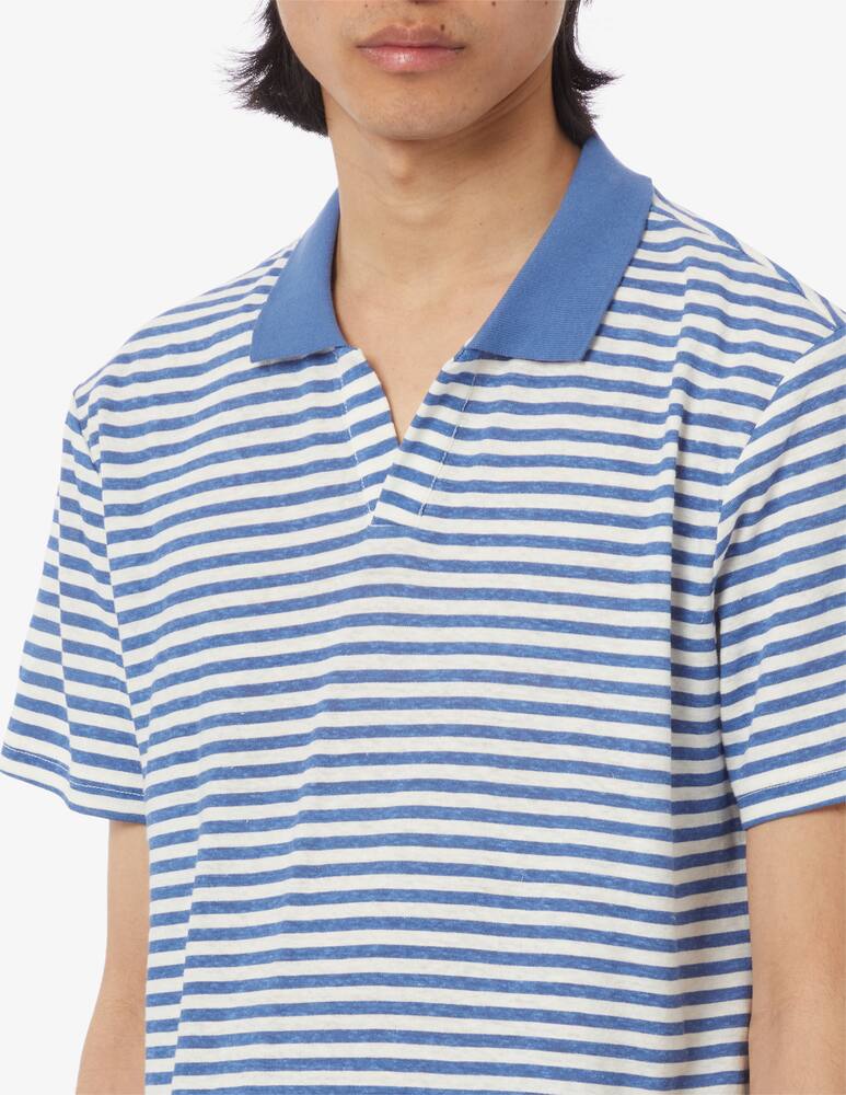 rinascente At.p.co Striped knitted polo 