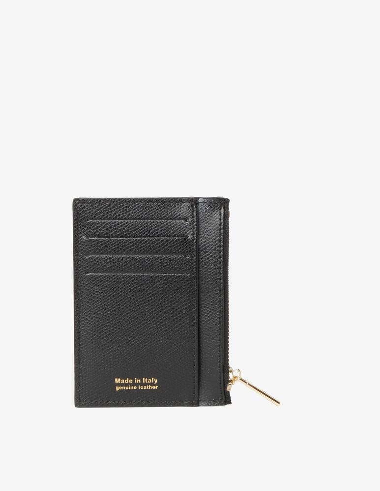 rinascente Cuoieria Fiorentina Bella portacarte con zip - Nero