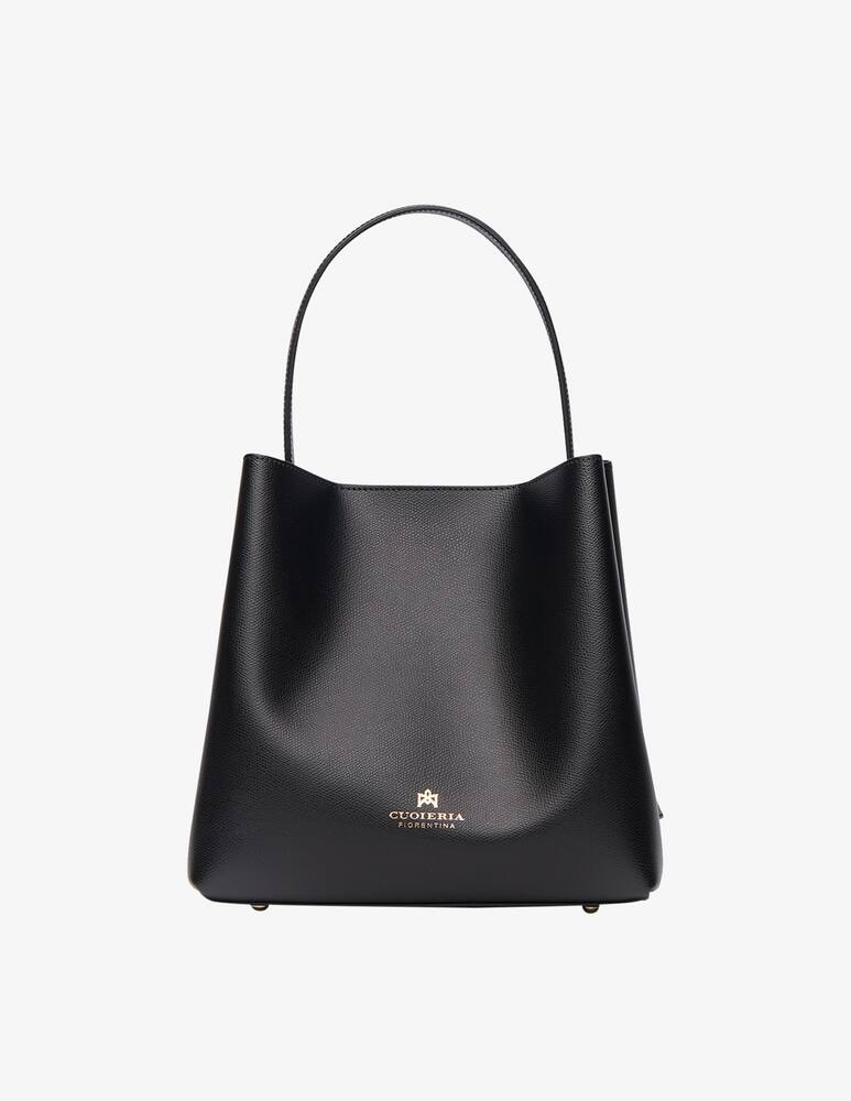 Cuoieria Fiorentina Borsa secchiello Bella - Nero - immagine 1 Cuoieria Fiorentina Borsa secchiello Bella - Nero - immagine 1