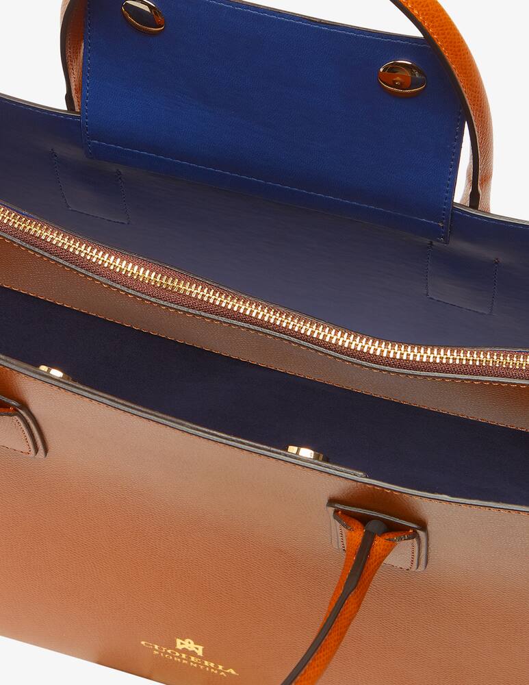 rinascente Cuoieria Fiorentina Borsa shopper grande Alice - Marrone