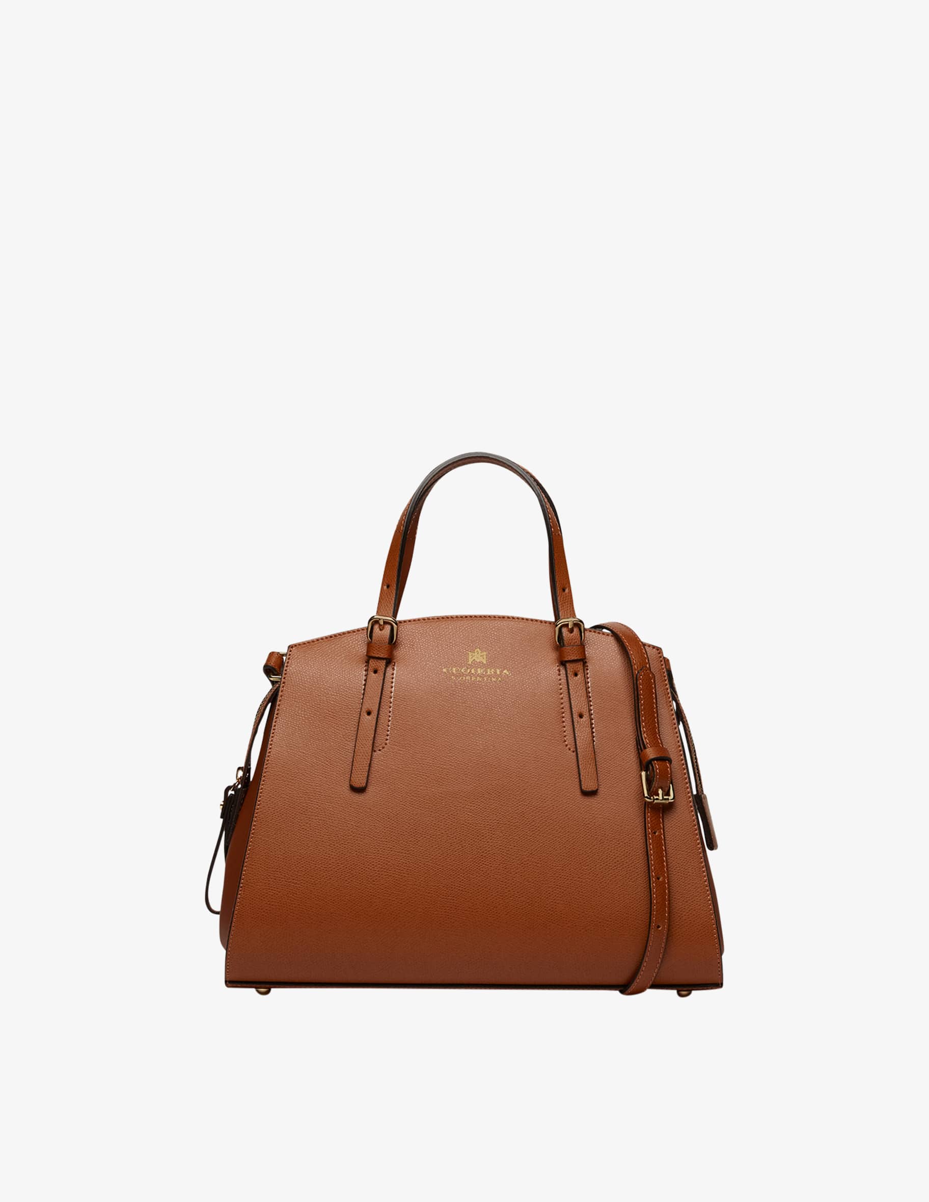 Shop Cuoieria Fiorentina Bella small tote bag - Brown on Rinascente