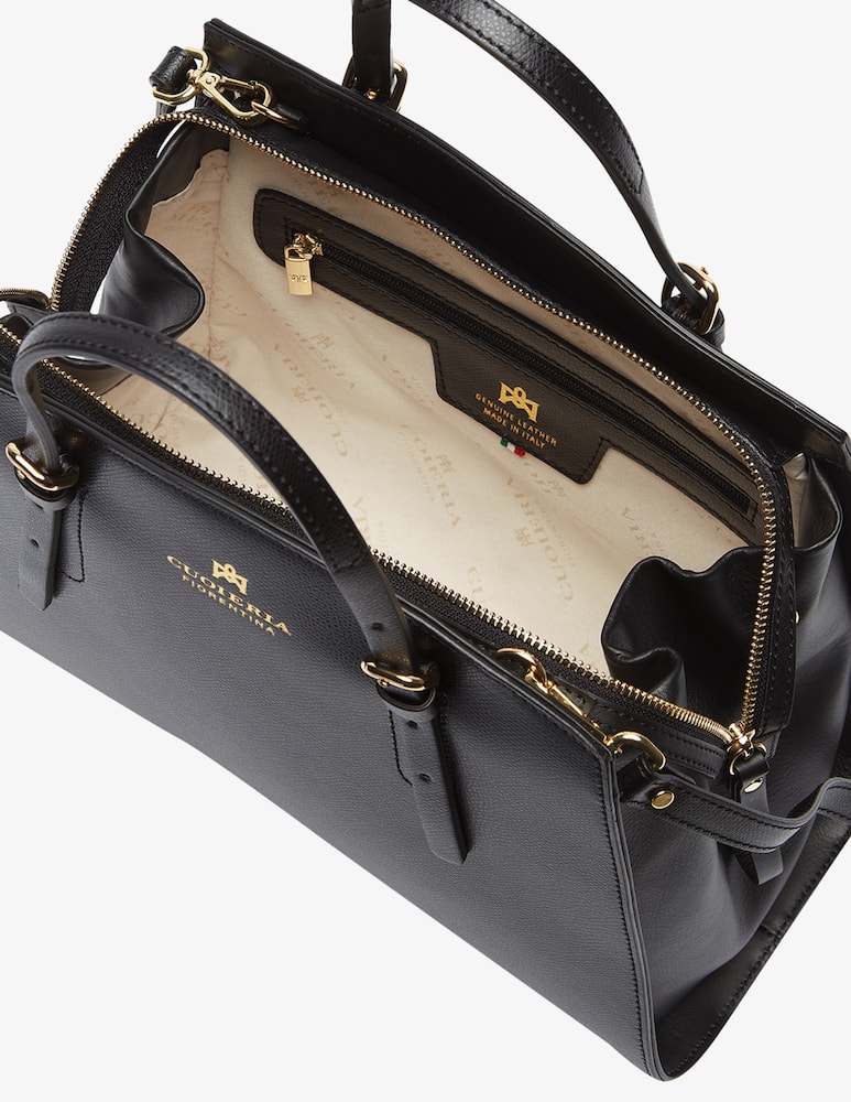 rinascente Cuoieria Fiorentina Borsa shopper piccola Bella - Nero