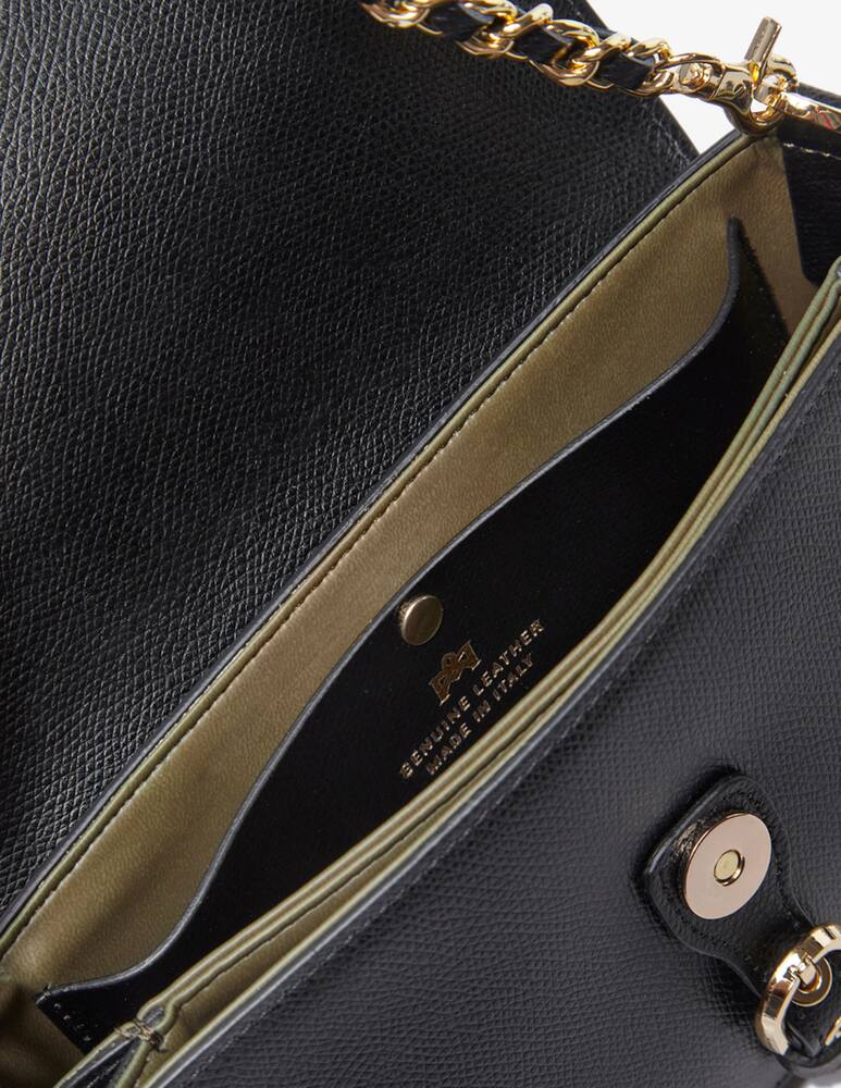 rinascente Cuoieria Fiorentina Eva borsa con patta e doppia tracolla - Nero