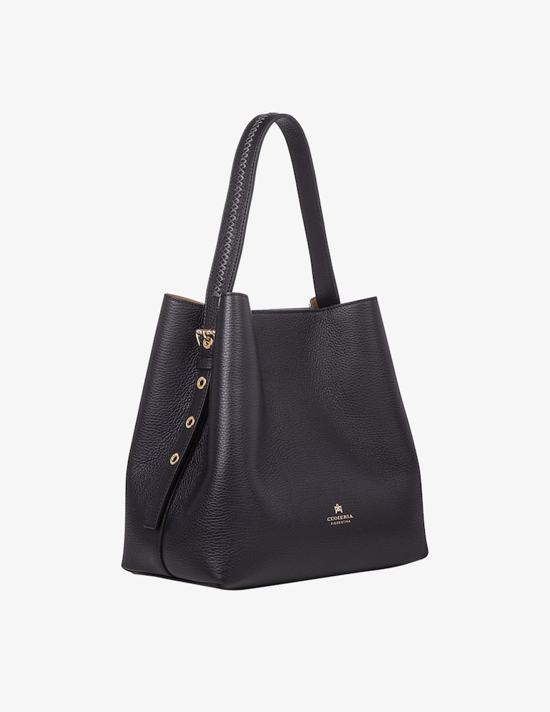 rinascente Cuoieria Fiorentina Borsa shopper grande Candy - Nero