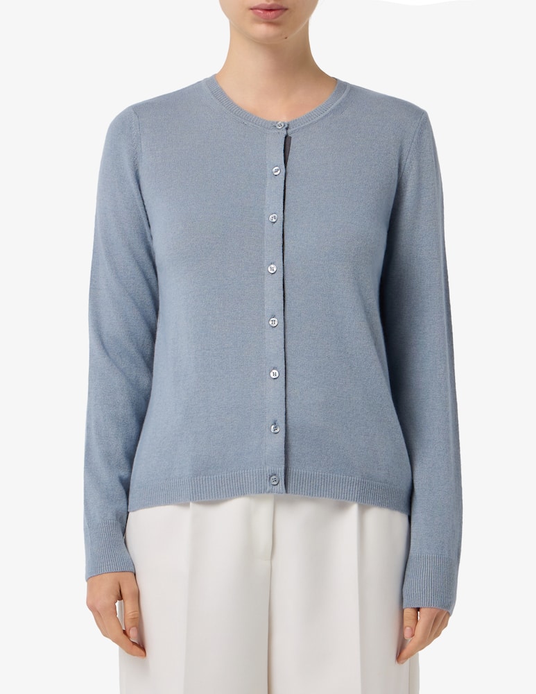 Elizabeth Ascot Cardigan in misto lana - immagine 1