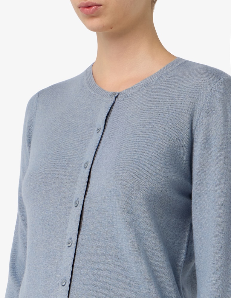 Elizabeth Ascot Cardigan in misto lana - immagine 4