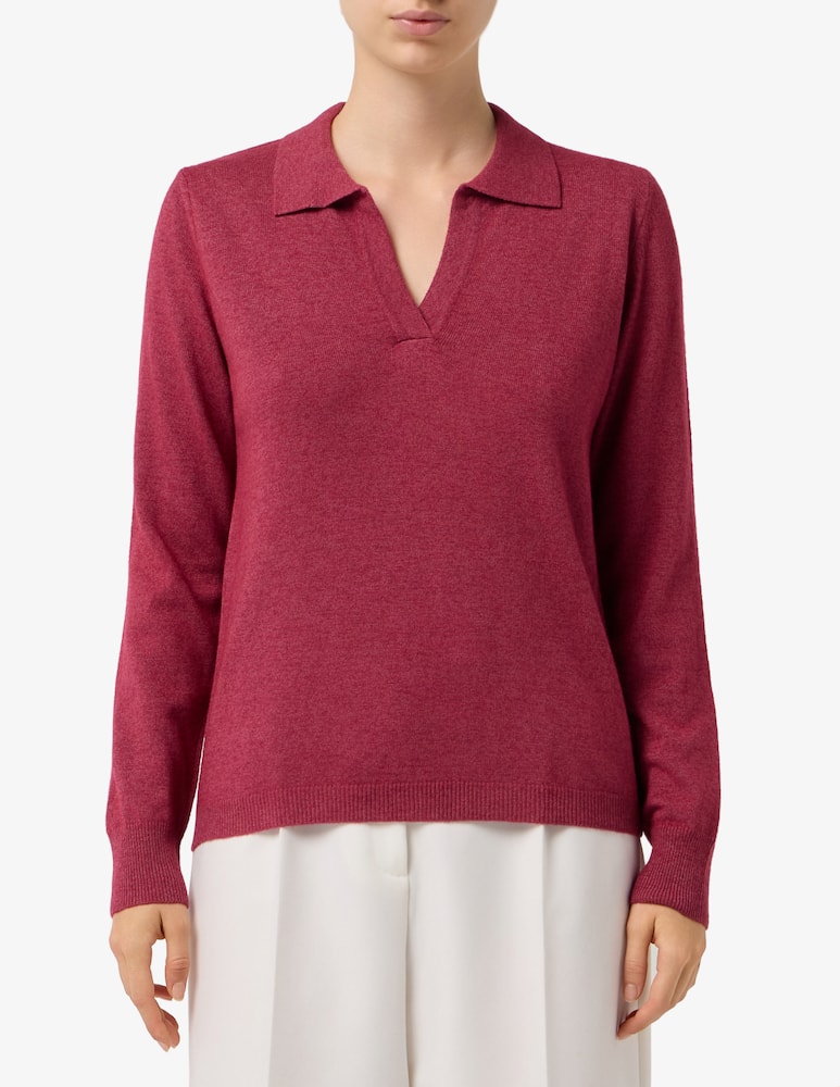 rinascente Elizabeth Ascot Polo knit sweater
