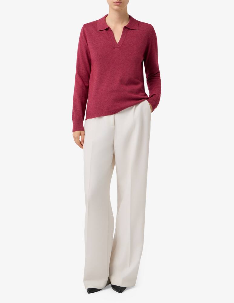 rinascente Elizabeth Ascot Polo knit sweater