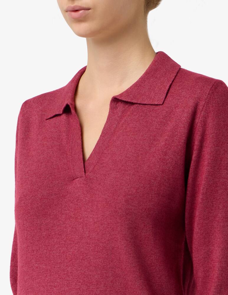 rinascente Elizabeth Ascot Polo knit sweater