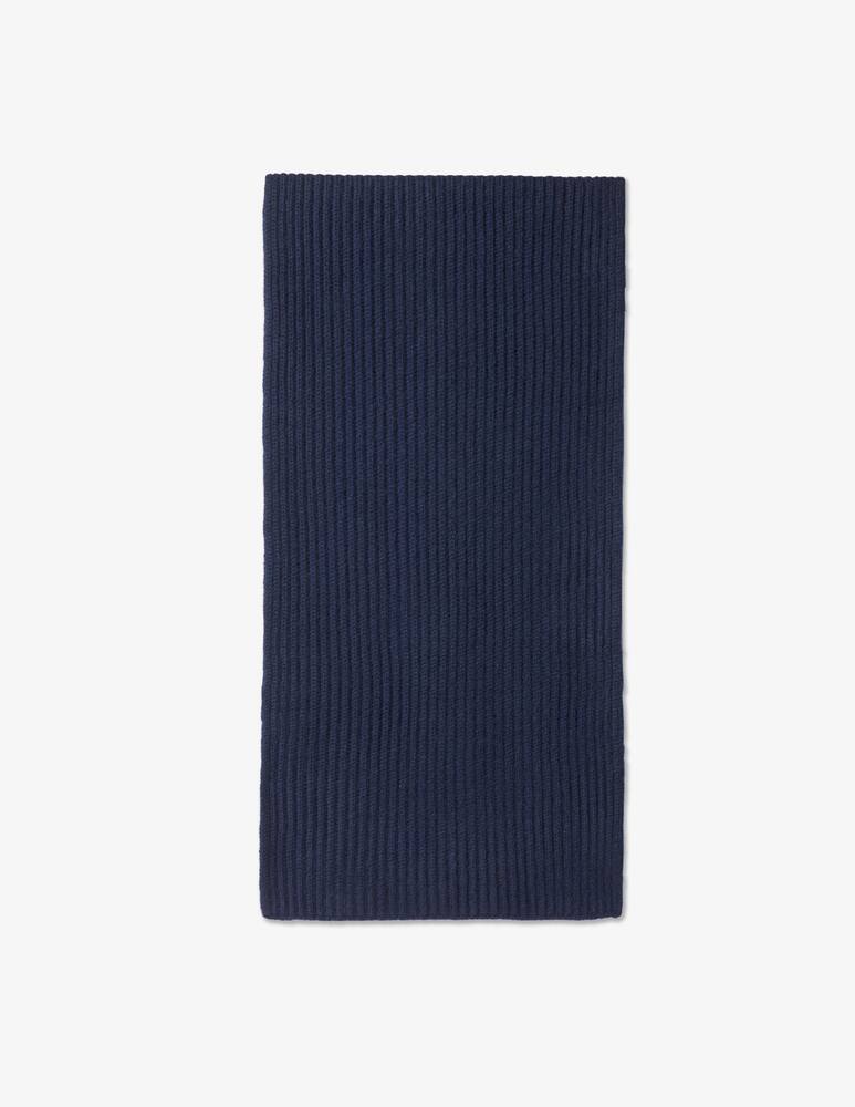 Rinascente Collection Sciarpa a coste in cashmere - Blu - immagine 1 Rinascente Collection Sciarpa a coste in cashmere - Blu - immagine 1