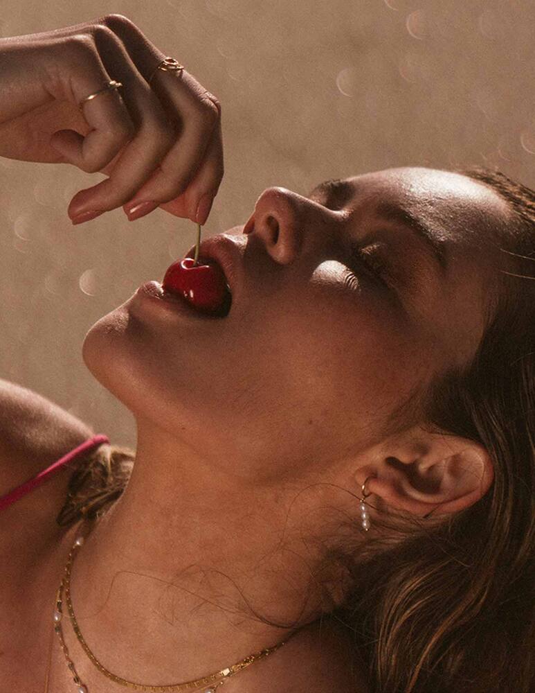 rinascente Mesh Golden isla del rey necklace