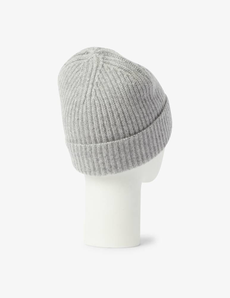 rinascente Rinascente Collection Berretto a coste in cashmere - Grigio