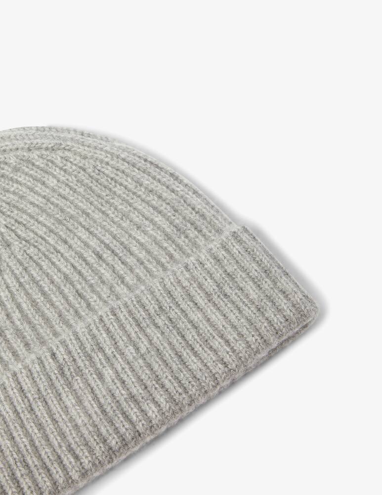 rinascente Rinascente Collection Berretto a coste in cashmere - Grigio