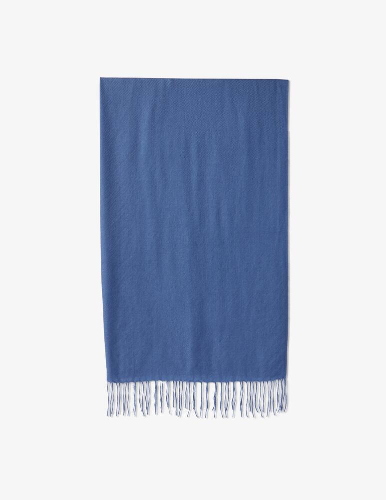 rinascente Rinascente Collection Fringes pashmina 170x68 - Blue