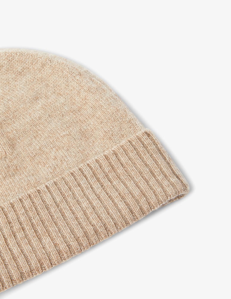 rinascente Rinascente Collection Basic cashmere beanie - Beige