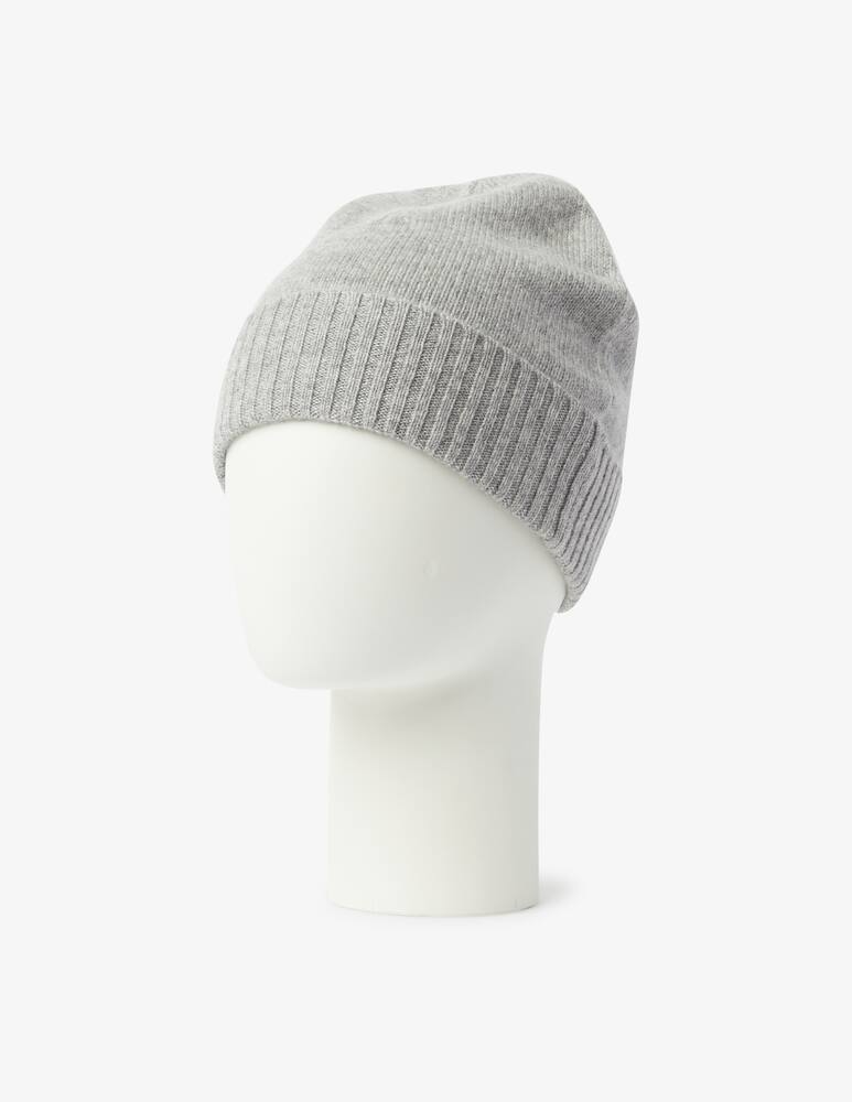 Rinascente Collection Basic cashmere beanie - Grey - picture 1 Rinascente Collection Basic cashmere beanie - Grey - picture 1