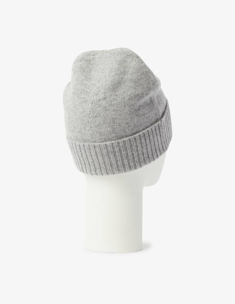 Rinascente Collection Basic cashmere beanie - Grey - picture 3 Rinascente Collection Basic cashmere beanie - Grey - picture 3