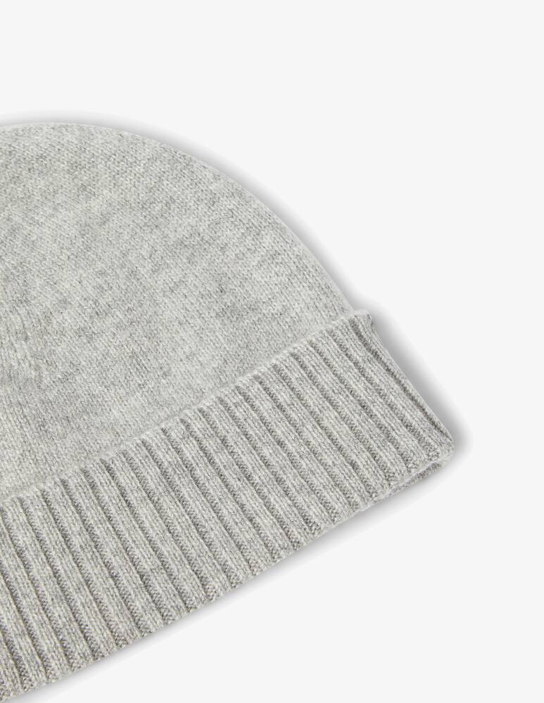 Rinascente Collection Basic cashmere beanie - Grey - picture 4 Rinascente Collection Basic cashmere beanie - Grey - picture 4