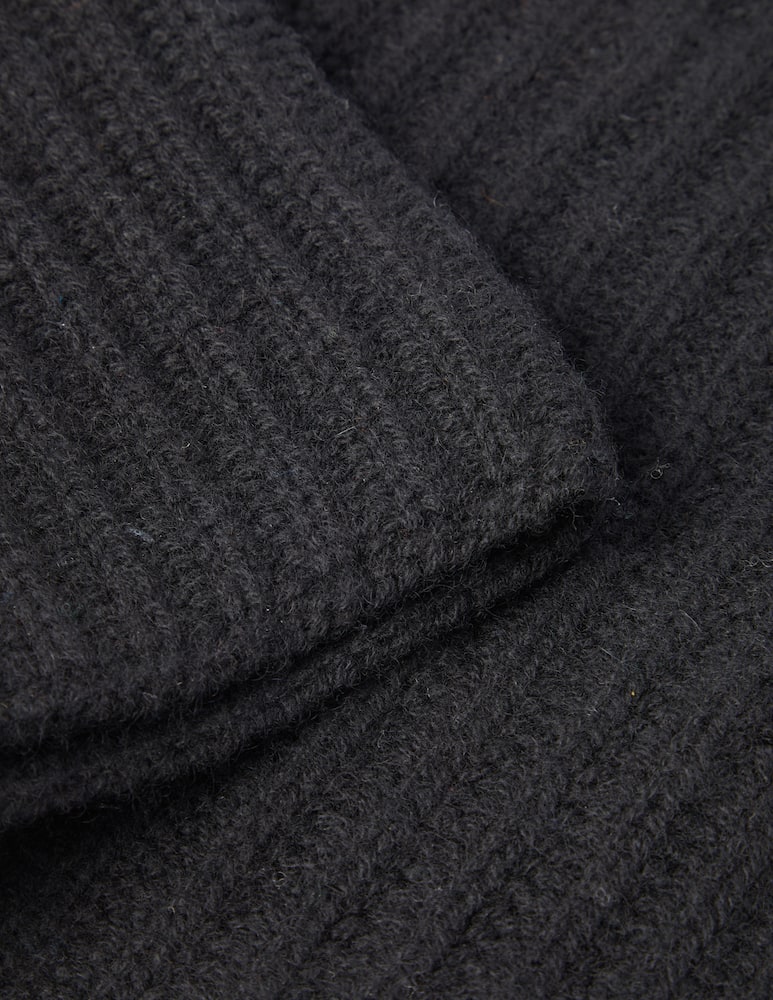 rinascente Rinascente Collection Scaldacollo a coste in cashmere - Nero