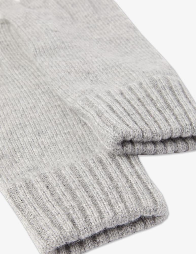 rinascente Rinascente Collection Guanti basic in cashmere - Grigio