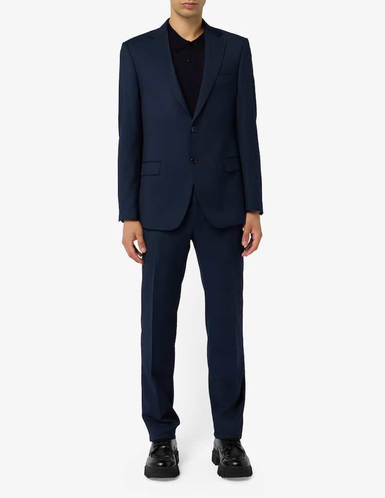 rinascente Sartoria Italiana Single-breasted birdseye wool suit Drop 4