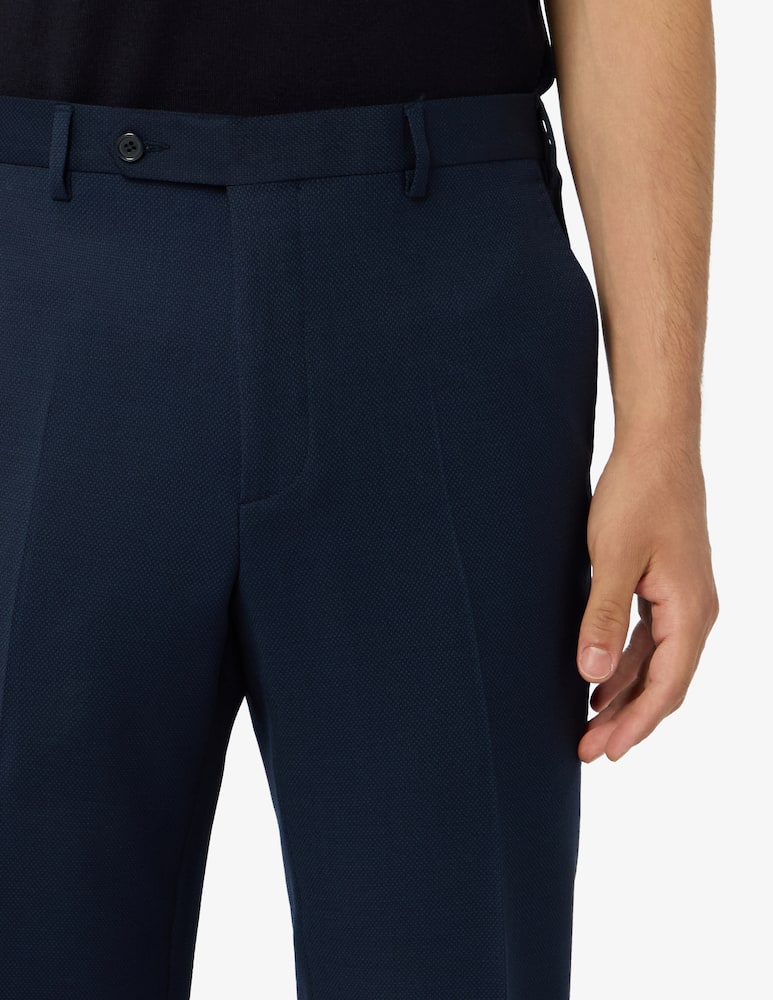 rinascente Sartoria Italiana Single-breasted birdseye wool suit Drop 4