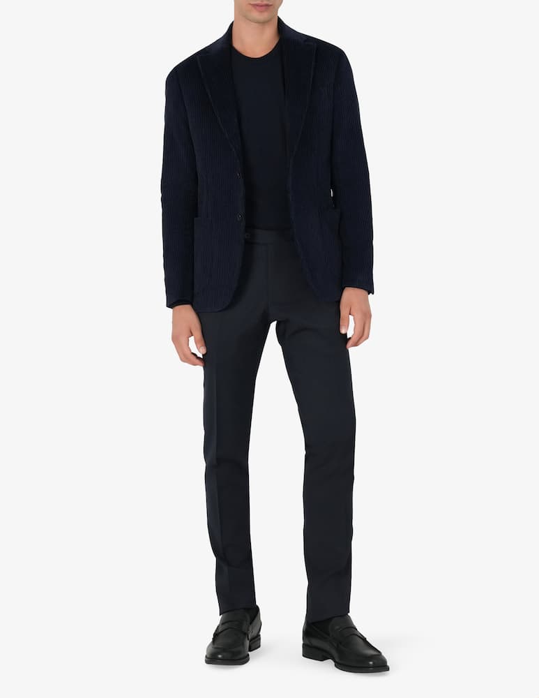 rinascente Sartoria Italiana Single-breasted corduroy jacket Drop 7 Mix & Match