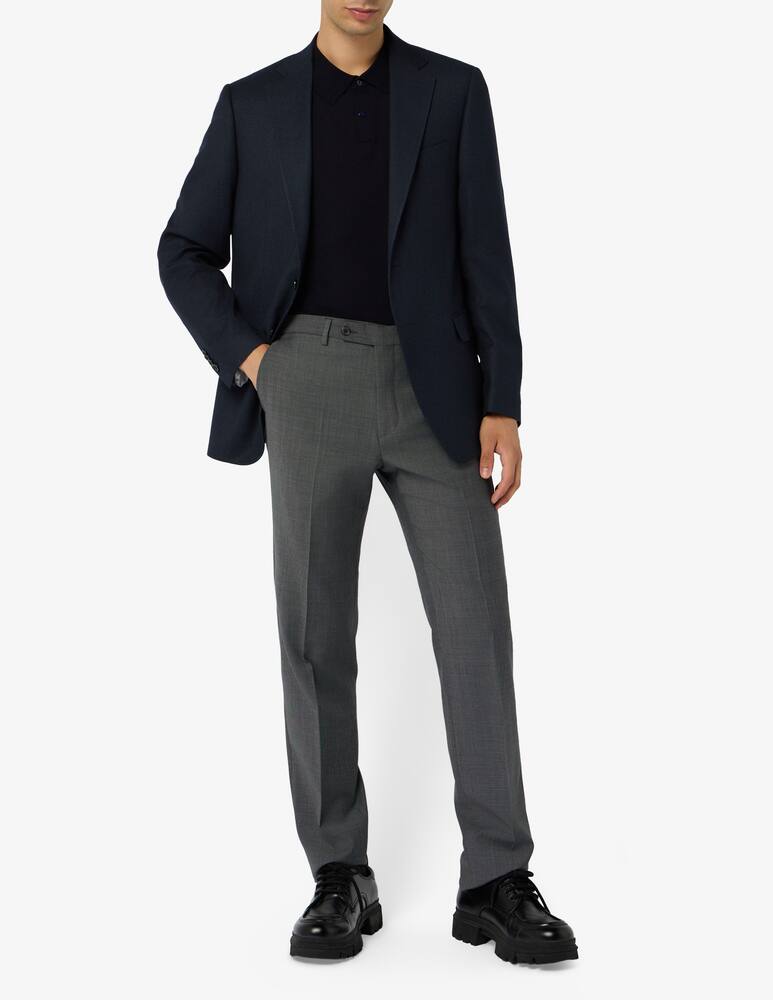 rinascente Sartoria Italiana Single-breasted wool birdseye jacket Drop 6