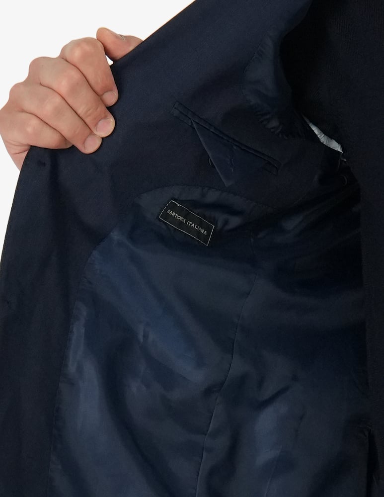 Sartoria Italiana Abito in grisaglia di lana Drop 7 - immagine 4 Sartoria Italiana Abito in grisaglia di lana Drop 7 - immagine 4