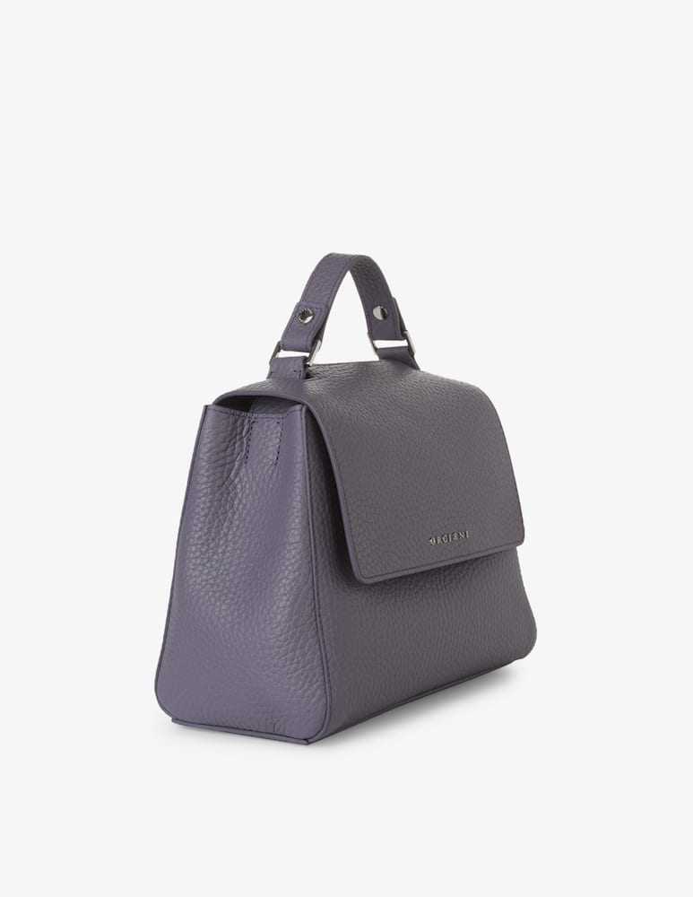 rinascente Orciani Borsa a mano piccola in pelle Sveva Soft - Viola