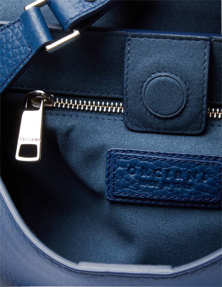 rinascente Orciani Sveva Soft small leather handbag - Blue