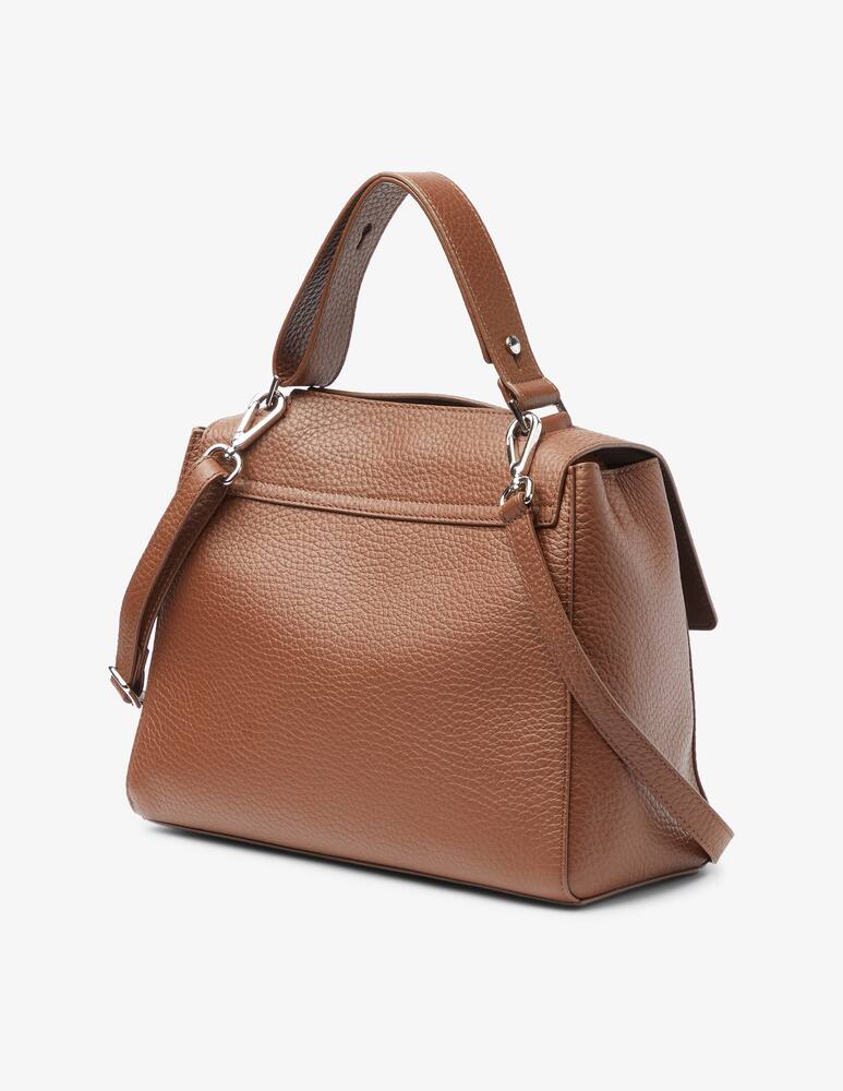 rinascente Orciani Borsa a mano media in pelle Sveva Soft - Marrone