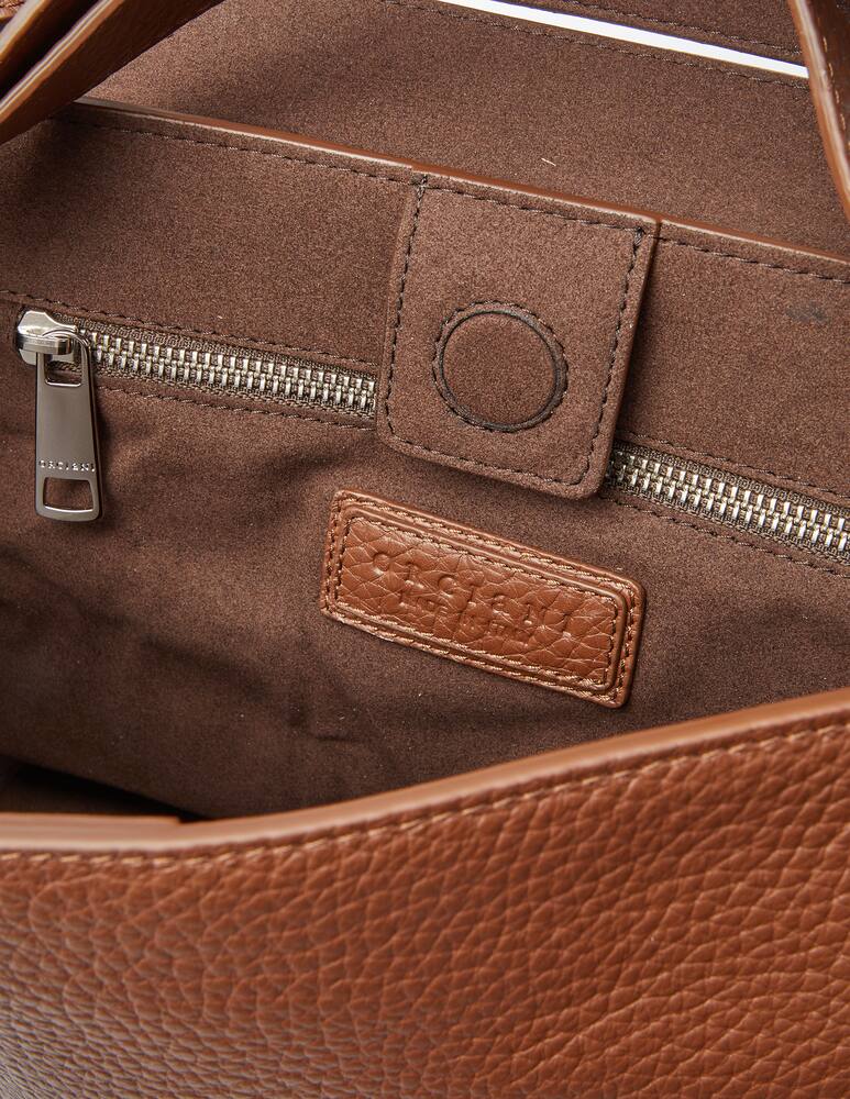 rinascente Orciani Borsa a mano media in pelle Sveva Soft - Marrone