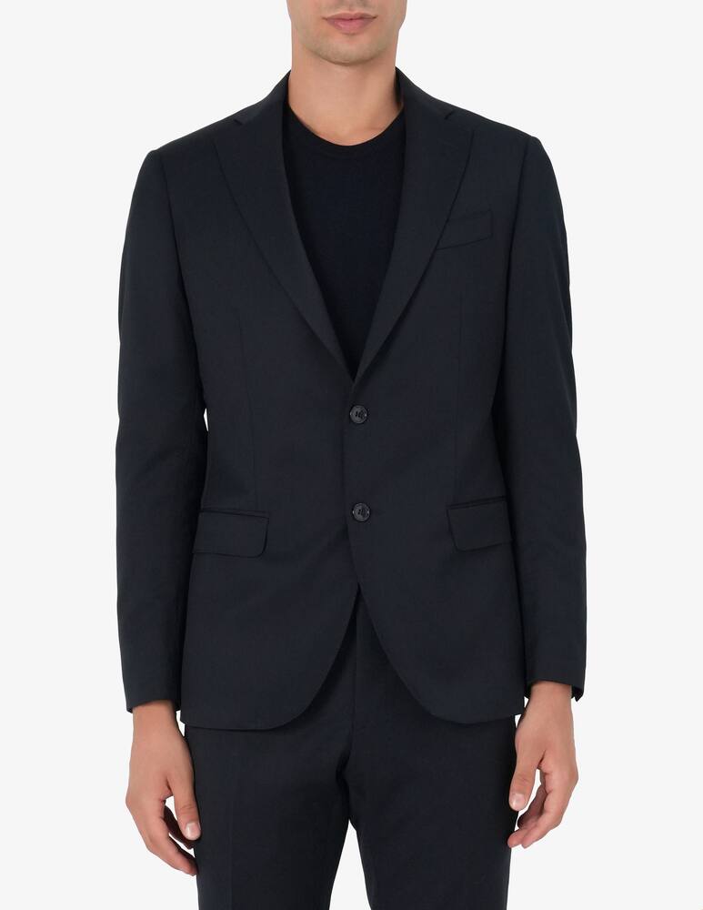 rinascente Sartoria Italiana Single-breasted wool twill jacket Drop 7 Mix & Match