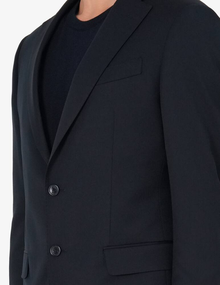 rinascente Sartoria Italiana Single-breasted wool twill jacket Drop 7 Mix & Match