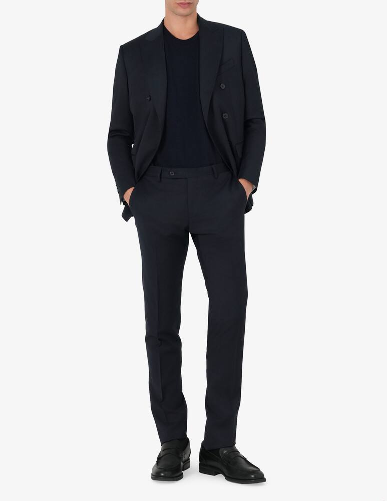 rinascente Sartoria Italiana Double-breasted wool twill jacket Drop 7 Mix & Match