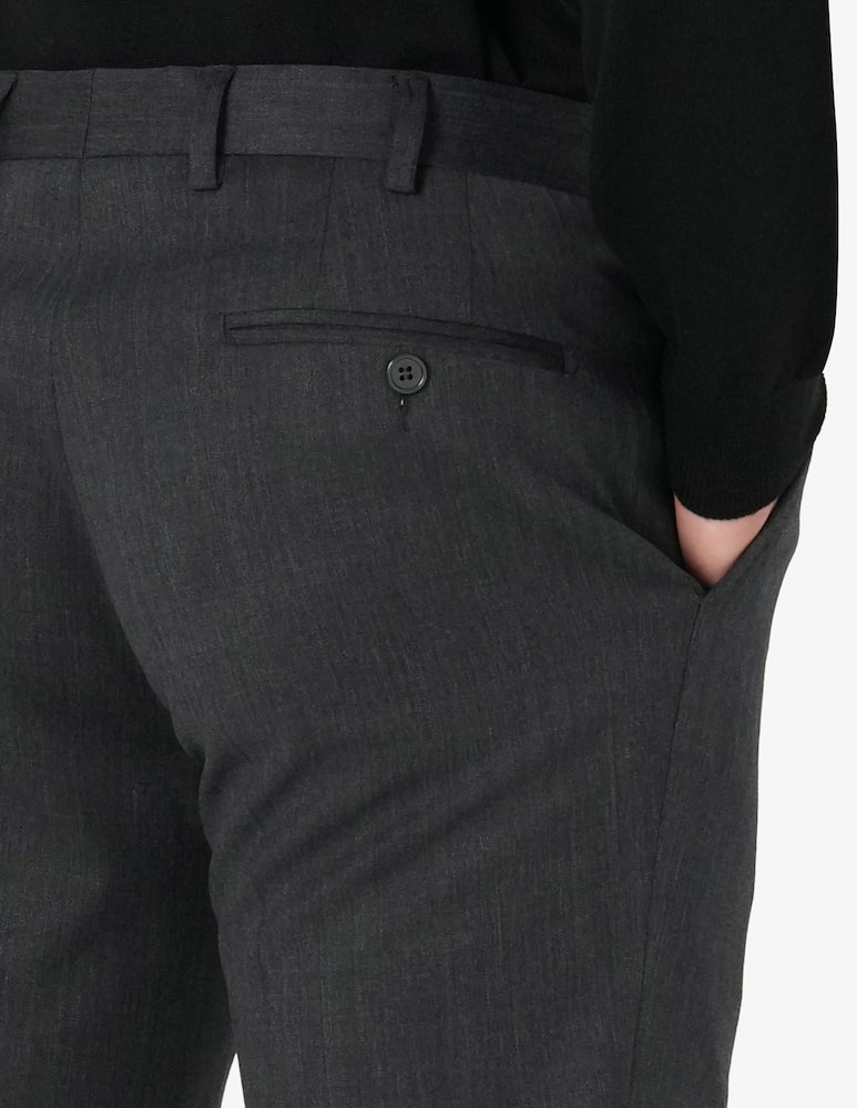 Sartoria Italiana Wool twill trousers with single pince Drop 7 - picture 4 Sartoria Italiana Wool twill trousers with single pince Drop 7 - picture 4