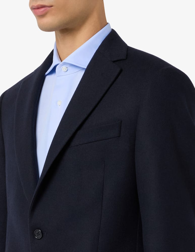 Sartoria Italiana Single-breasted light wool flannel jacket Drop 6 Mix & Match - picture 4 Sartoria Italiana Single-breasted light wool flannel jacket Drop 6 Mix & Match - picture 4