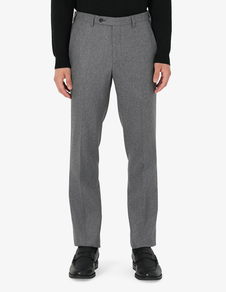 Sartoria Italiana Pantaloni in flanellina di lana Drop 4 Mix & Match - immagine 1 Sartoria Italiana Pantaloni in flanellina di lana Drop 4 Mix & Match - immagine 1
