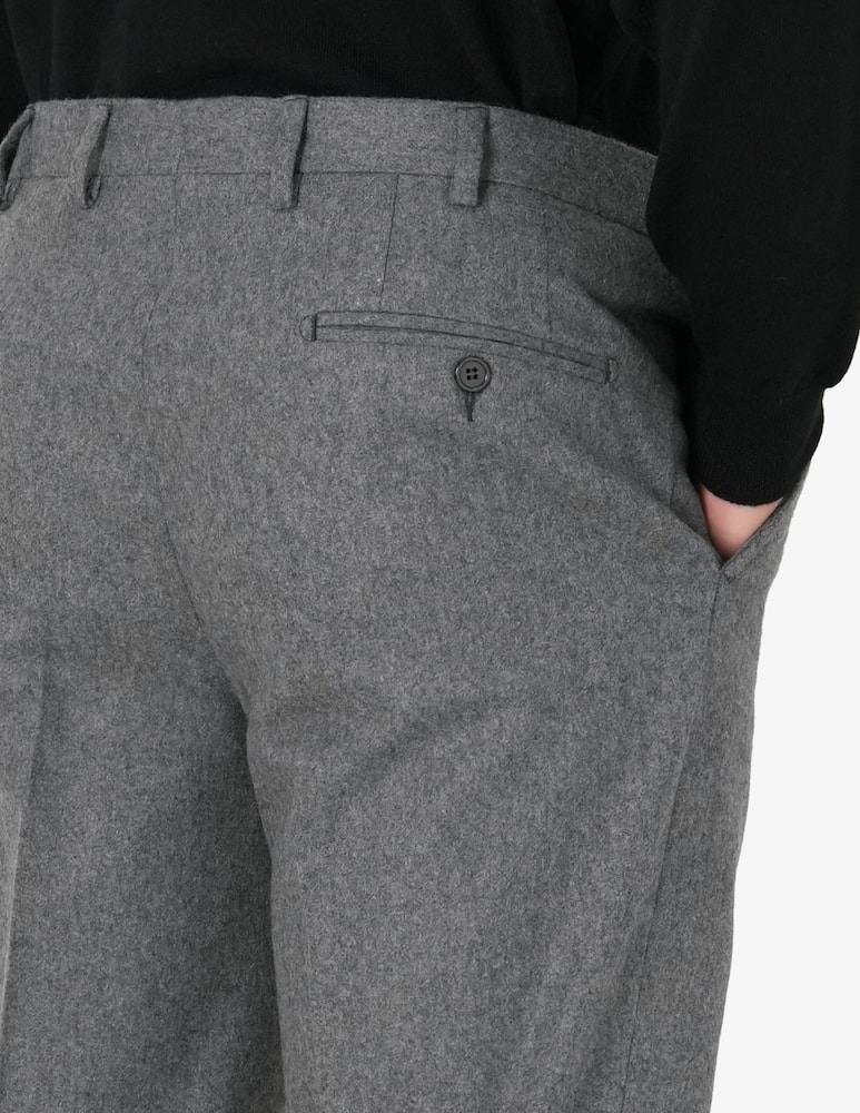 Sartoria Italiana Pantaloni in flanellina di lana Drop 4 Mix & Match - immagine 4 Sartoria Italiana Pantaloni in flanellina di lana Drop 4 Mix & Match - immagine 4